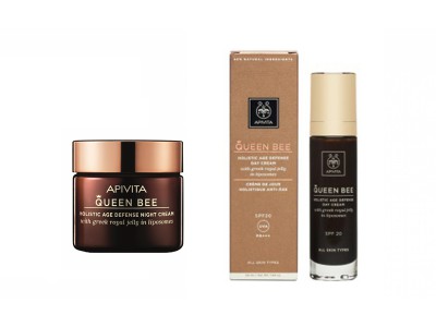 Apivita Queen Bee Crema de Día SPF20 50ml + Crema de Noche 15ml