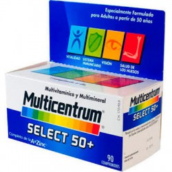 Multicentrum Select 50+ 90 Comprimidos