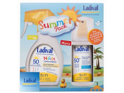 Ladival Summer Pack Niños Spray SPF50 200ml + Solar Spray SPF50 150ml Ladival Summer Pack Niños Spray SPF50 200ml + Solar Spray SPF50 150ml