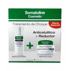 Somatoline Tratamiento Choque Anticelulitico 150ml + Reductor Intensivo Noche 450ml