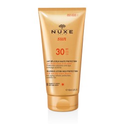 Nuxe Sun Loción Deliciosa Alta Protección Rostro y Cuerpo SPF30 150ml