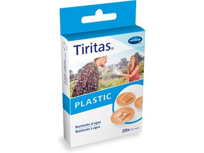 Hartmann Tiritas Plastic Redondas 20 uds.