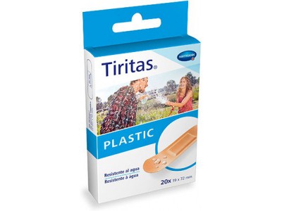 Hartmann Tiritas Plástico 20 uds.19x72