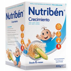 Nutriben Crecimiento Cereales 600g