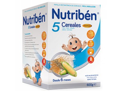 Nutriben 5 Cereales Fibra 600g