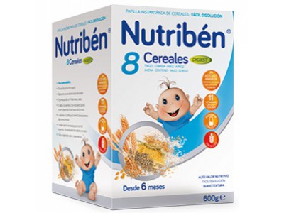 Nutriben 8 Cereales Efecto Bifidus 600g Nutriben 8 Cereales Efecto Bifidus 600g