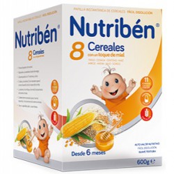 Nutriben 8 Cereales Miel 600g