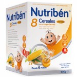 Nutriben 8 Cereales Miel Fibra 600g