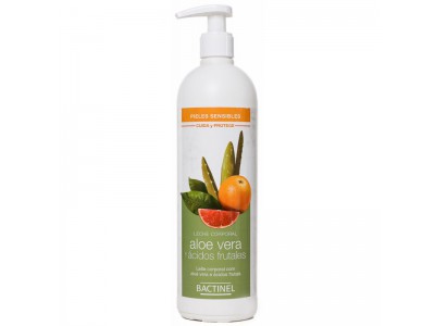 Bactinel Leche Corporal Aloe y Ácidos Frutales 400ml