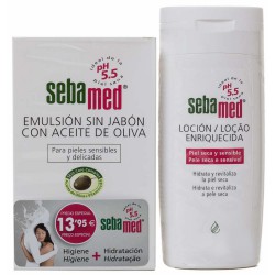 Sebamed Pack Loción Enriquecida 200 Ml + Emulsión Sin Jabón 200 Ml