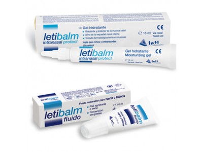 Letibalm Pack Intranasal Protect Gel Hidratante 15ml + Fluido Reparador 10ml Letibalm Pack Intranasal Protect Gel Hidratante 15ml + Fluido Reparador 10ml