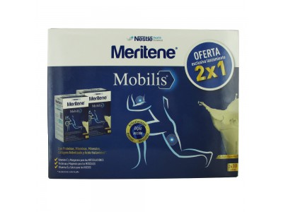 Meritene Mobilis Vainilla (Pack 2x1) 400g Meritene Mobilis Vainilla (Pack 2x1) 400g
