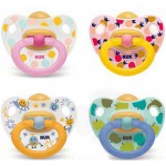 Nuk Happy Kids Chupete Látex 0-6 meses 2 uds