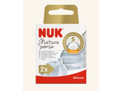 Nuk Tetina Silicona Nature Sense Talla S 2uds 0-6Meses Nuk Tetina Silicona Nature Sense Talla S 2uds 0-6Meses
