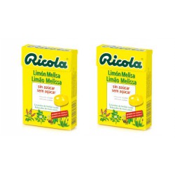 Ricola Pack Caramelos Limon Melisa 2 Unidades 50g