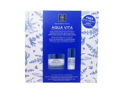 Apivita Pack Agua Vita Crema P.Normal-Seca 50ml+Serum 30ml