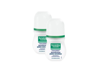 Somatoline Desodorante Roll-On Pieles Sensibles 50ml 2 uds. Somatoline Desodorante Roll-On Pieles Sensibles 50ml 2 uds.