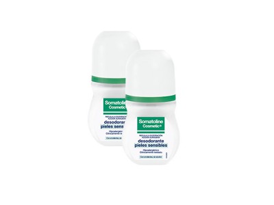 Somatoline Desodorante Roll-On Pieles Sensibles 50ml 2 uds.