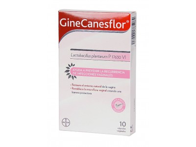 Ginecanesflor Lactobacillus Plantarum 10caps Ginecanesflor Lactobacillus Plantarum 10caps