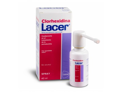 Lacer Colutorio Clorhexidina Spray 40 ml