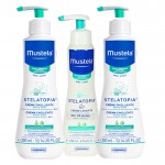 Mustela Pack Stelatopia 2 uds. Crema Emoliente 300ml+ Gel Lavante 200ml