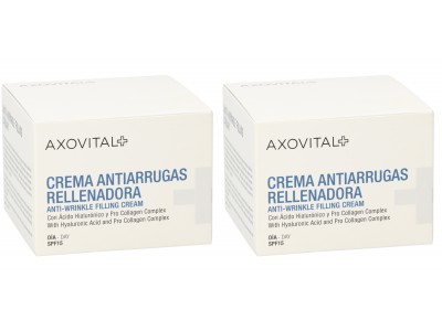 Axovital Pack Duplo Crema Dia Antiarrugas SPF15 50ml