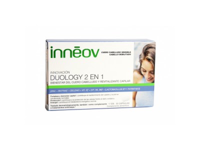 Inneov Duology 2 En 1 30 Cápsulas Cuero Cabelludo Sensible