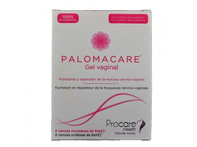 Palomacare Gel Vaginal 6 Canulas 5 ml Monodosis