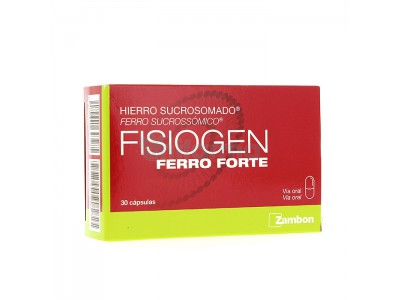 Fisiogen Ferro Forte 30 Cápsulas Fisiogen Ferro Forte 30 Cápsulas
