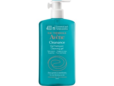 Avene Cleanance Gel Limpiador Sin Jabon 400ml Avene Cleanance Gel Limpiador Sin Jabon 400ml