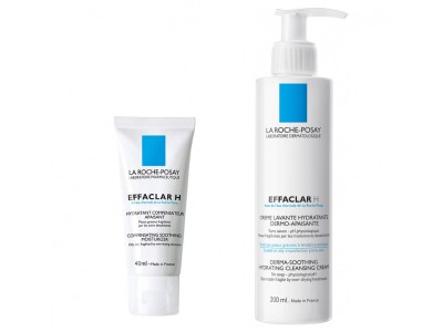 La Roche Posay Pack Ahorro Effaclar H 40 ml + Effaclar H Crema Lavante 200 ml La Roche Posay Pack Ahorro Effaclar H 40 ml + Effaclar H Crema Lavante 200 ml