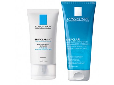 La Roche Posay Pack Effaclar Mat 40 ml + Effaclar Gel Purificante 200 ml