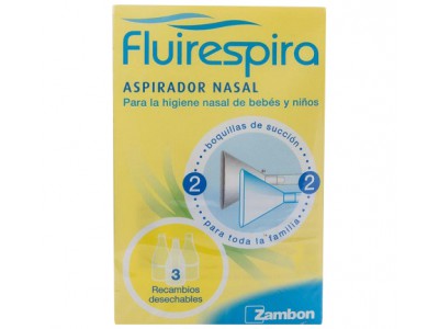 Fluirespira Aspirador Nasal + 3 Recambios Fluirespira Aspirador Nasal + 3 Recambios