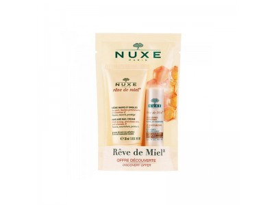 Nuxe Cofre Réve de Miel Crema Manos 30 ml + Stick Labial Nuxe Cofre Réve de Miel Crema Manos 30 ml + Stick Labial