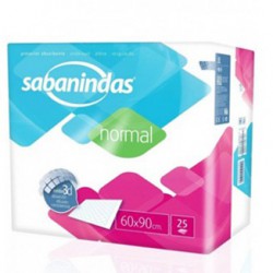 Sabanindas Extra 60x90 25 uds.