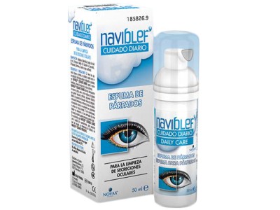 Naviblef Cuidado Diario Espuma Limpiadora Párpados 50ml