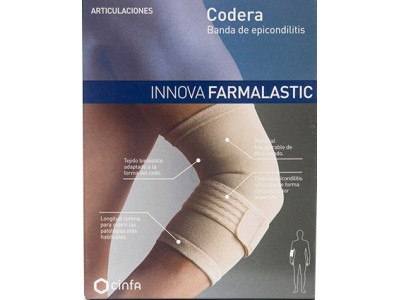 Codera Banda Epicondilitis Farmalastic Innova Talla P Beige Codera Banda Epicondilitis Farmalastic Innova Talla P Beige