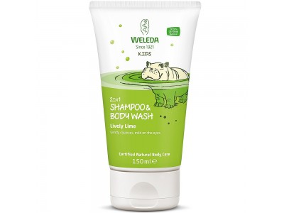 Weleda Kids Shampoo & Body Wash Lima Chispeante 150ml