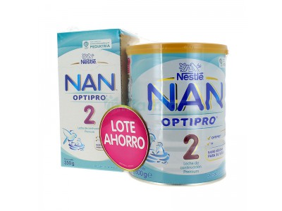 Nestlé Nan2 Optipro Lote Ahorro 800G+350G 