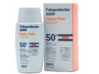 Fotoprotector Isdin 50 + Fusión Fluid Color 50ml