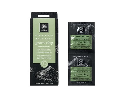 Apivita Express Beauty Mascarilla Arcilla Verde 2 uds. Apivita Express Beauty Mascarilla Arcilla Verde 2 uds.