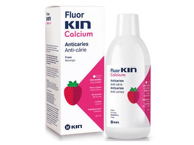 Fluor Kin Calcium Enjuague Bucal 500ml Fluor Kin Calcium Enjuague Bucal 500ml