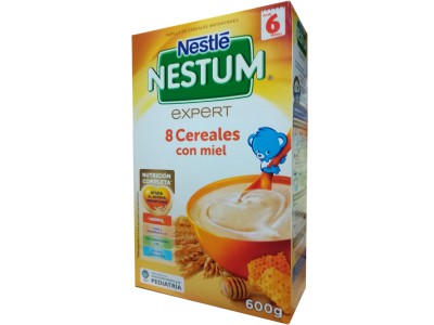 Nestlé Expert 8 Cereales con Miel 600g