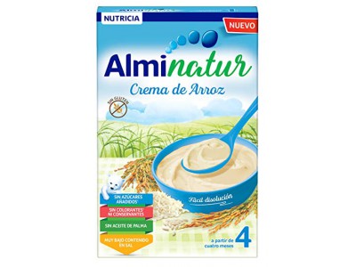 Alminatur Crema de arroz 250 gramos