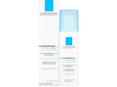 La Roche Posay Pack Hydraphase Uv Rica Intensa 50ml