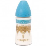 Suavinex Couture Biberón Tetina Silicona 3 posiciones 270ml +0m 