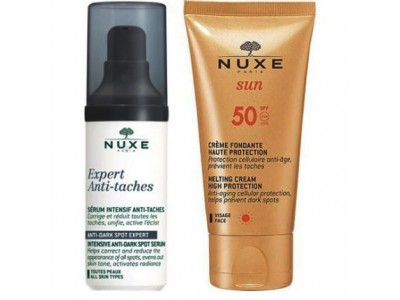 Nuxe Kit Expert Serum antimanchas 30ML + Nuxe Sun Crema Fundente Rostro SPF50+ 50ML Nuxe Kit Expert Serum antimanchas 30ML + Nuxe Sun Crema Fundente Rostro SPF50+ 50ML