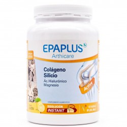 Epaplus Colágeno +Silicio + Ácido Hialurónico+ Magnesio Sabor Limón 325g