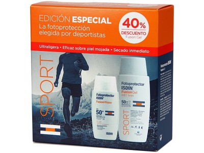 Isdin Pack Fotoprotector Fusion Water SPF50+ 50ml Y Fusion SPF50+Gel Body 100ml Isdin Pack Fotoprotector Fusion Water SPF50+ 50ml Y Fusion SPF50+Gel Body 100ml
