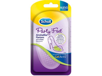 Scholl Miniplantillas Party Feet Invisibles